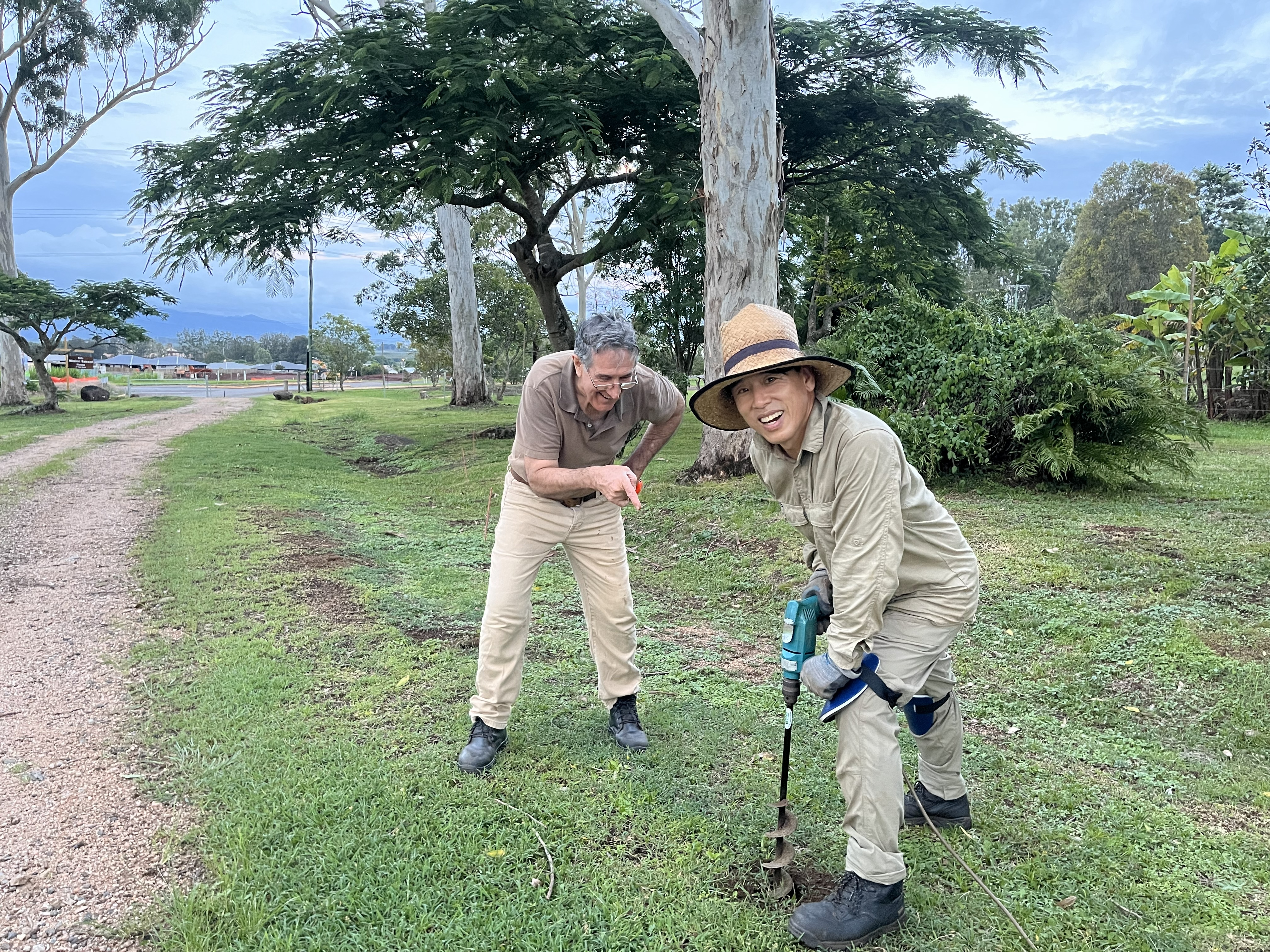 기도깃발 세우기